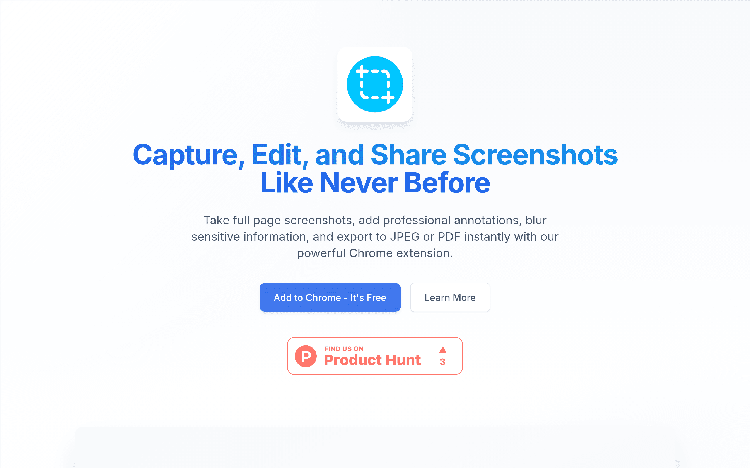 Full Page Screenshot for Web & Editor ✏️