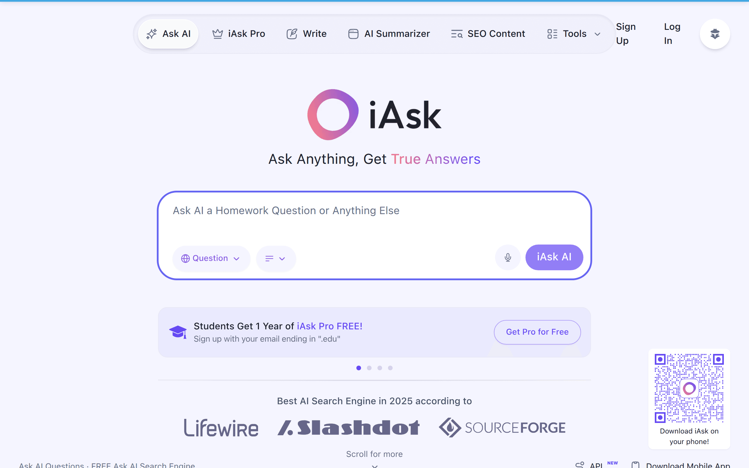 iAsk AI