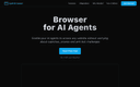 LLM Agentic Browser