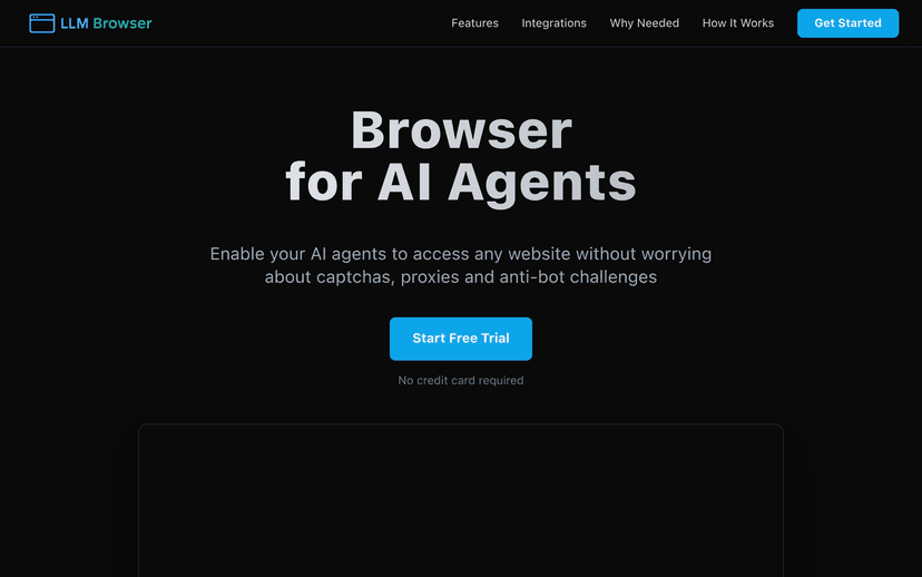 LLM Agentic Browser