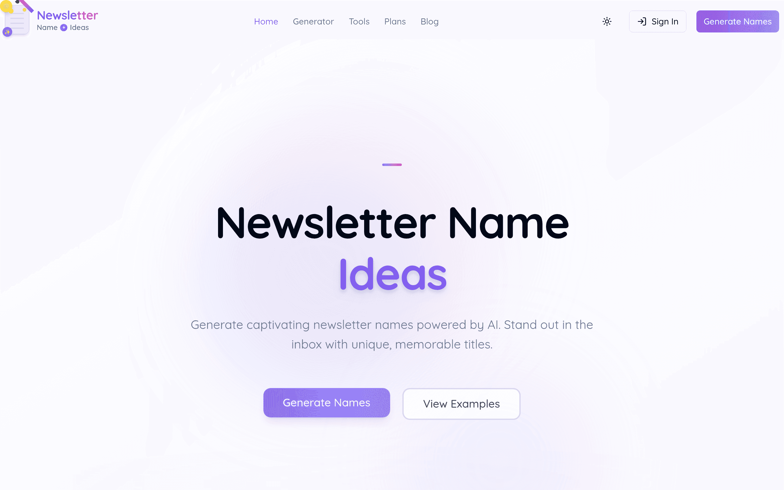 Newsletter Name Ideas