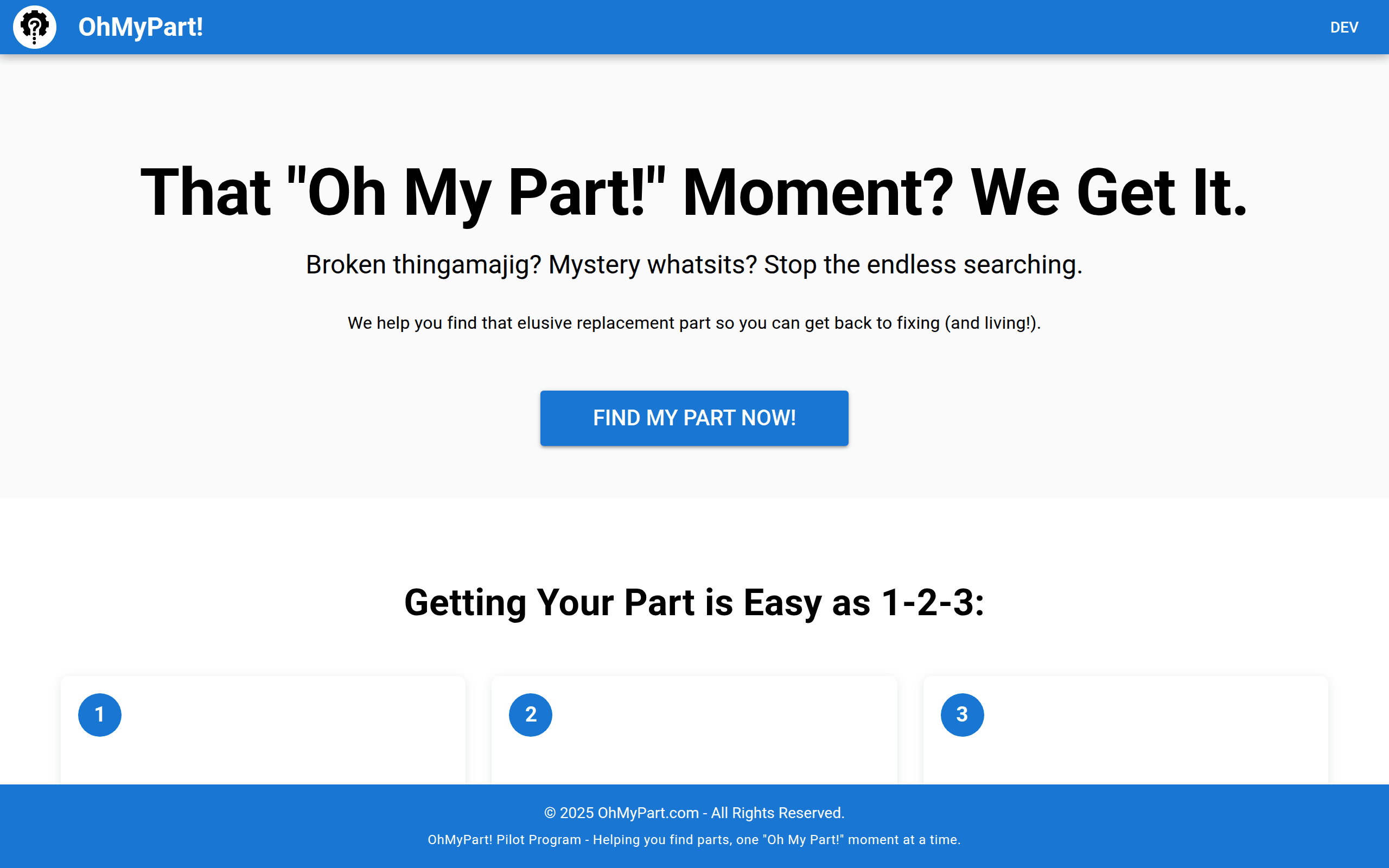 Oh My Part!