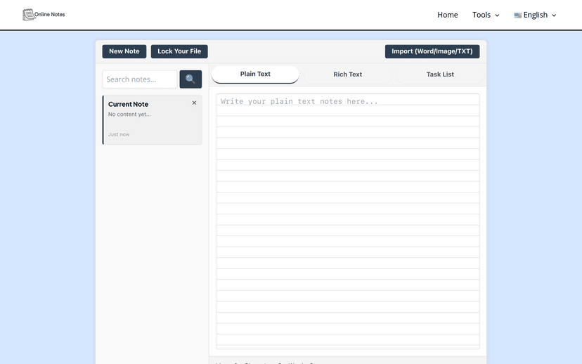 Online Notes