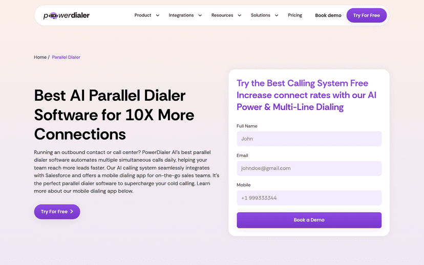 Parallel Dialer