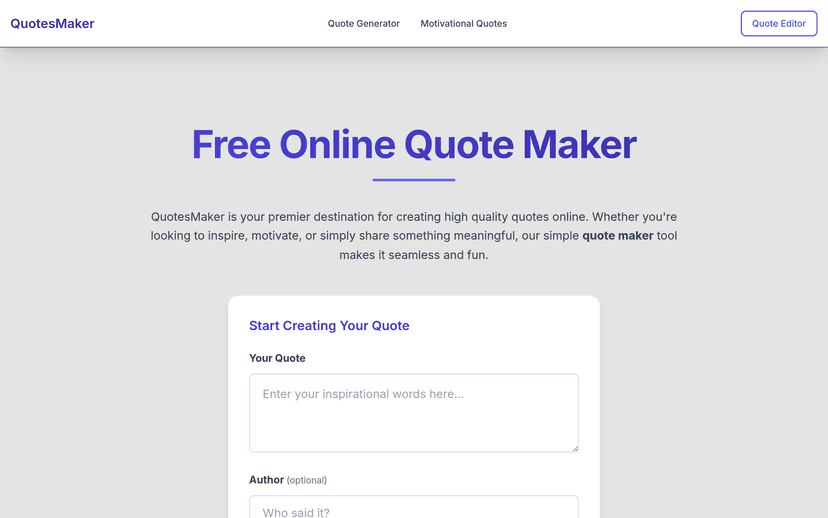 QuotesMaker