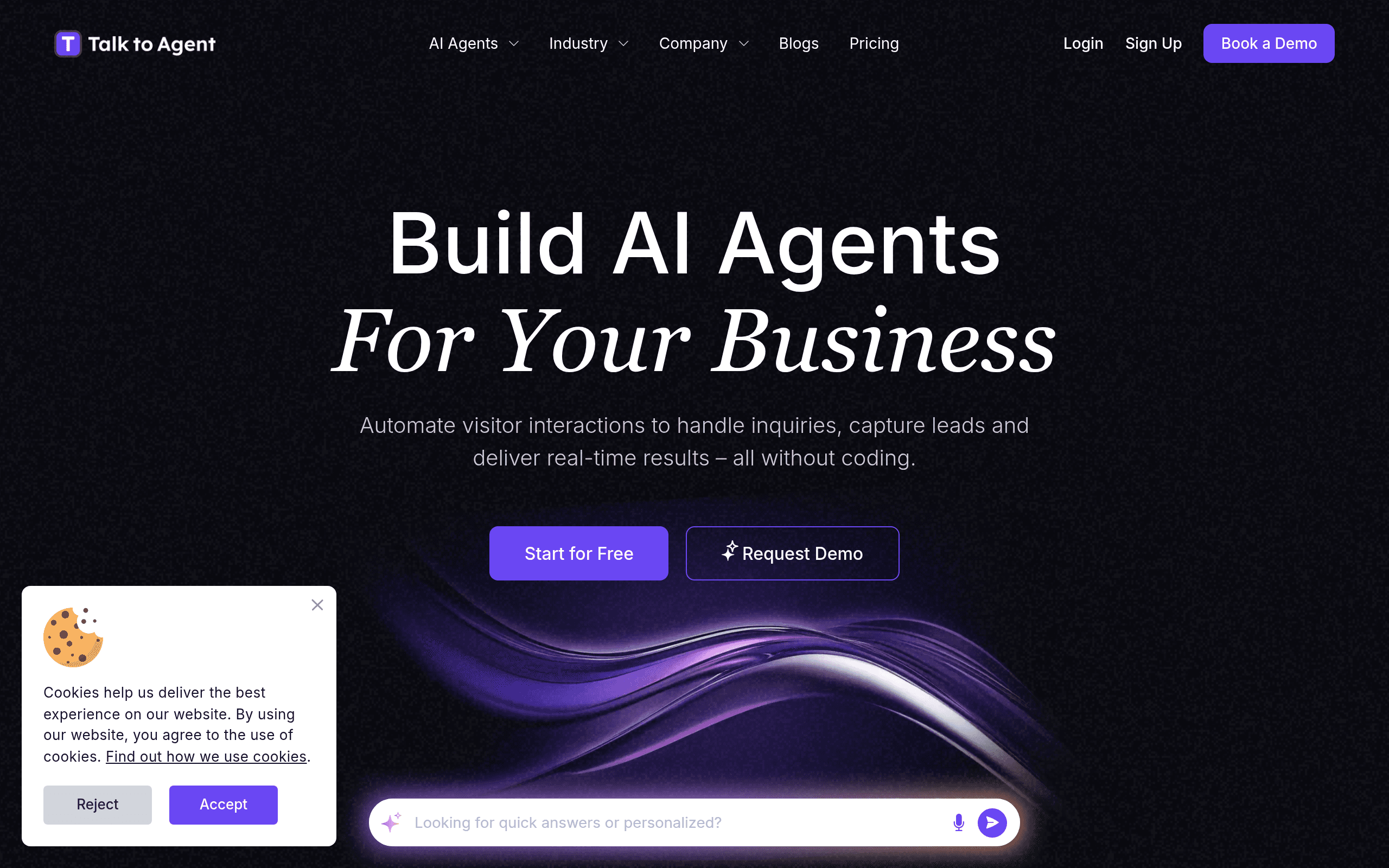 Talk to Agent