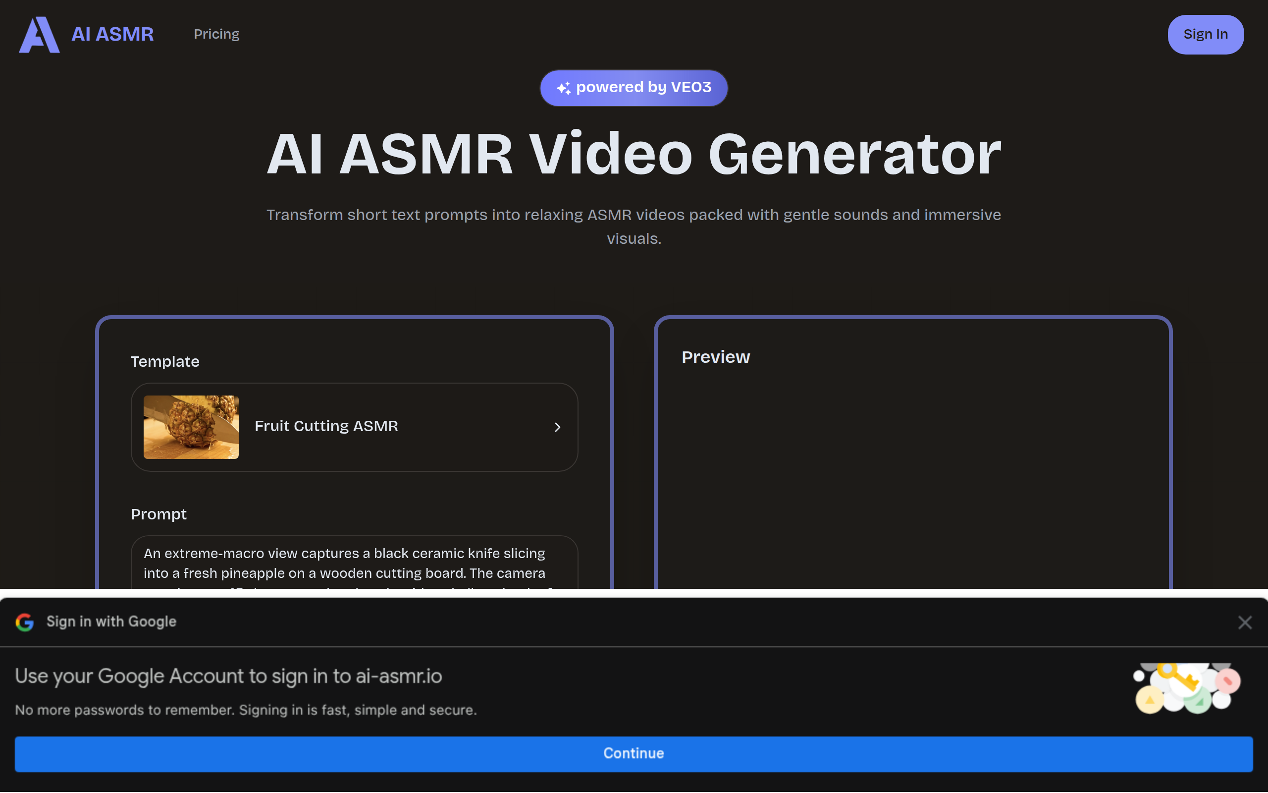AI ASMR