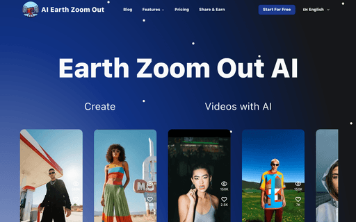 AI Earth Zoom Out