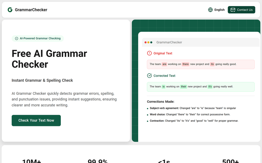 AIGrammarChecker