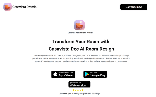 Casavista Dec AI Room: Dremiai