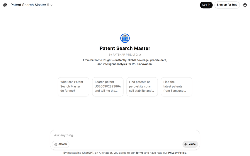 Patent Search Master