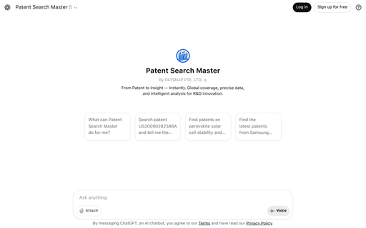 Patent Search Master