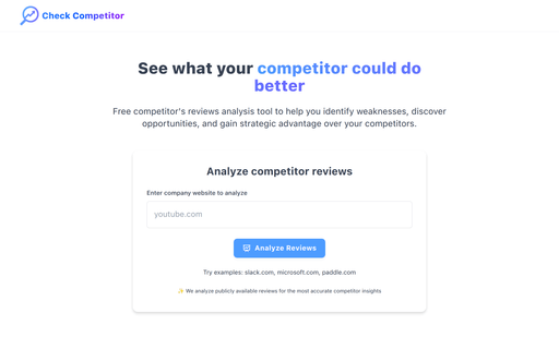 CheckCompetitor