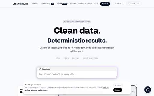 CleanTextLab