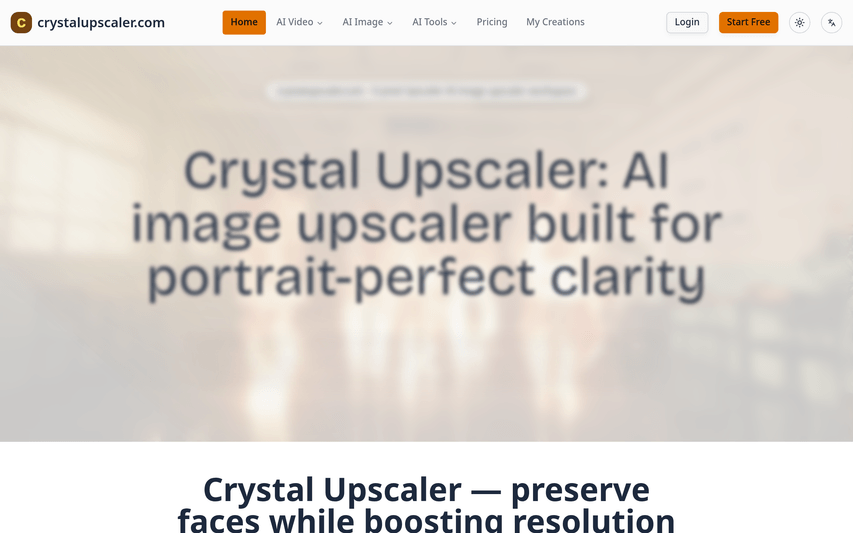 Crystal Upscaler