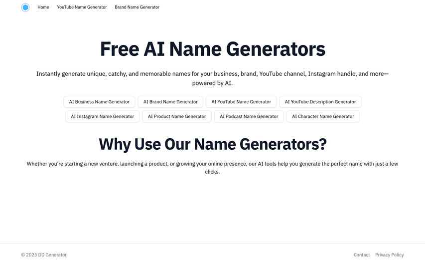 DD Generator