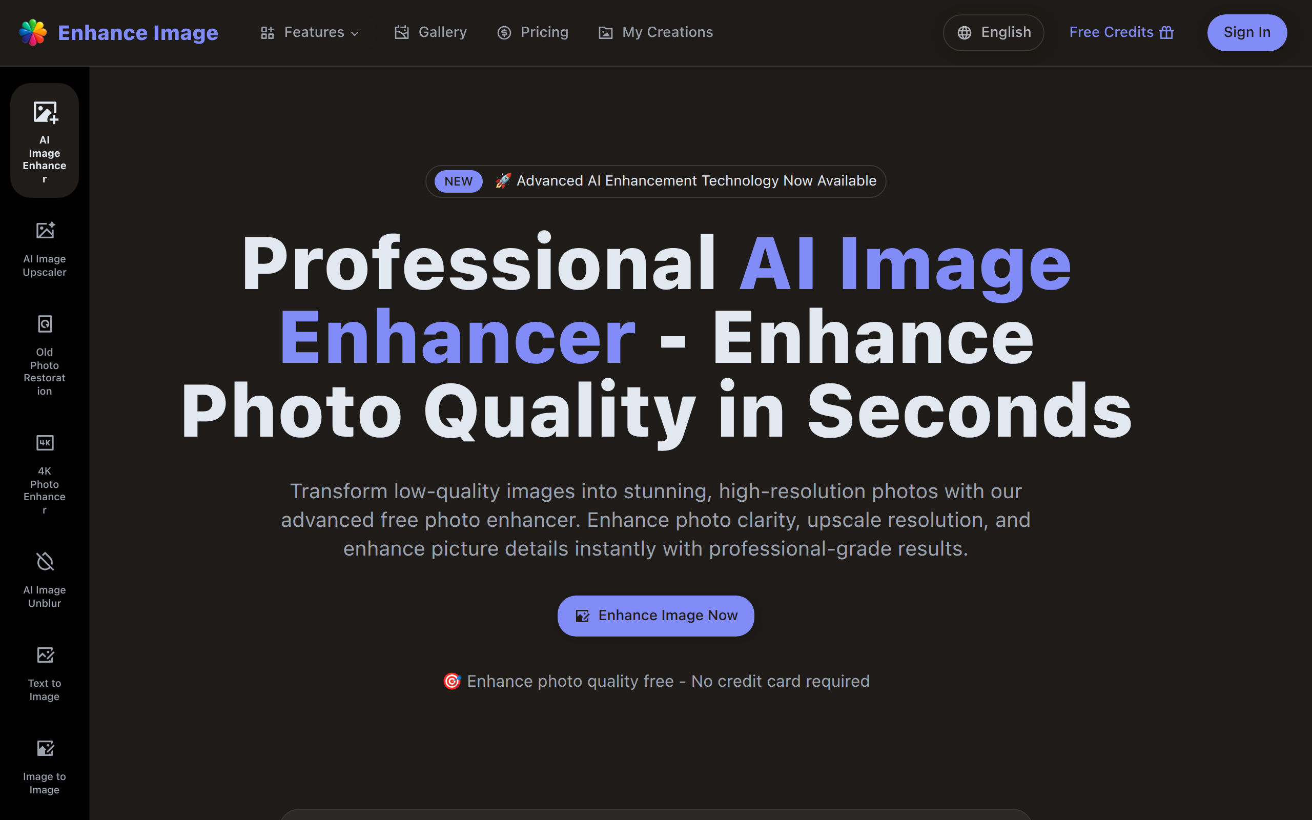 AI Photo Enhancer