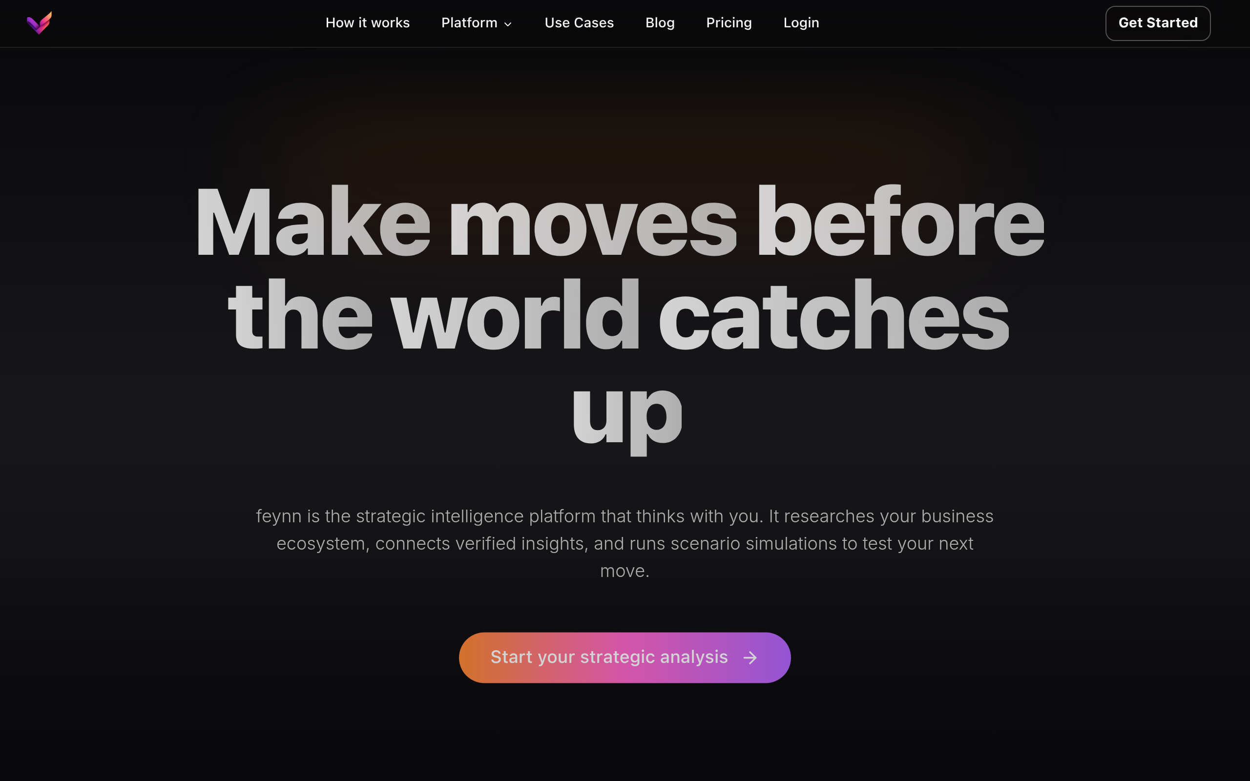 feynn - Strategic Intelligence Platform 