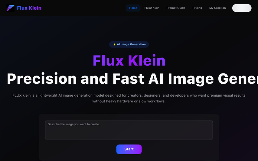 Flux Klein