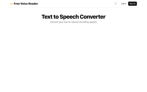 Free Voice Reader