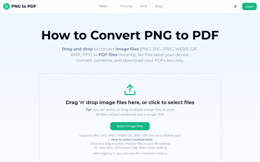 How To Convert PNG Yo PDF