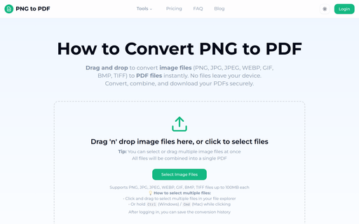 How To Convert PNG Yo PDF
