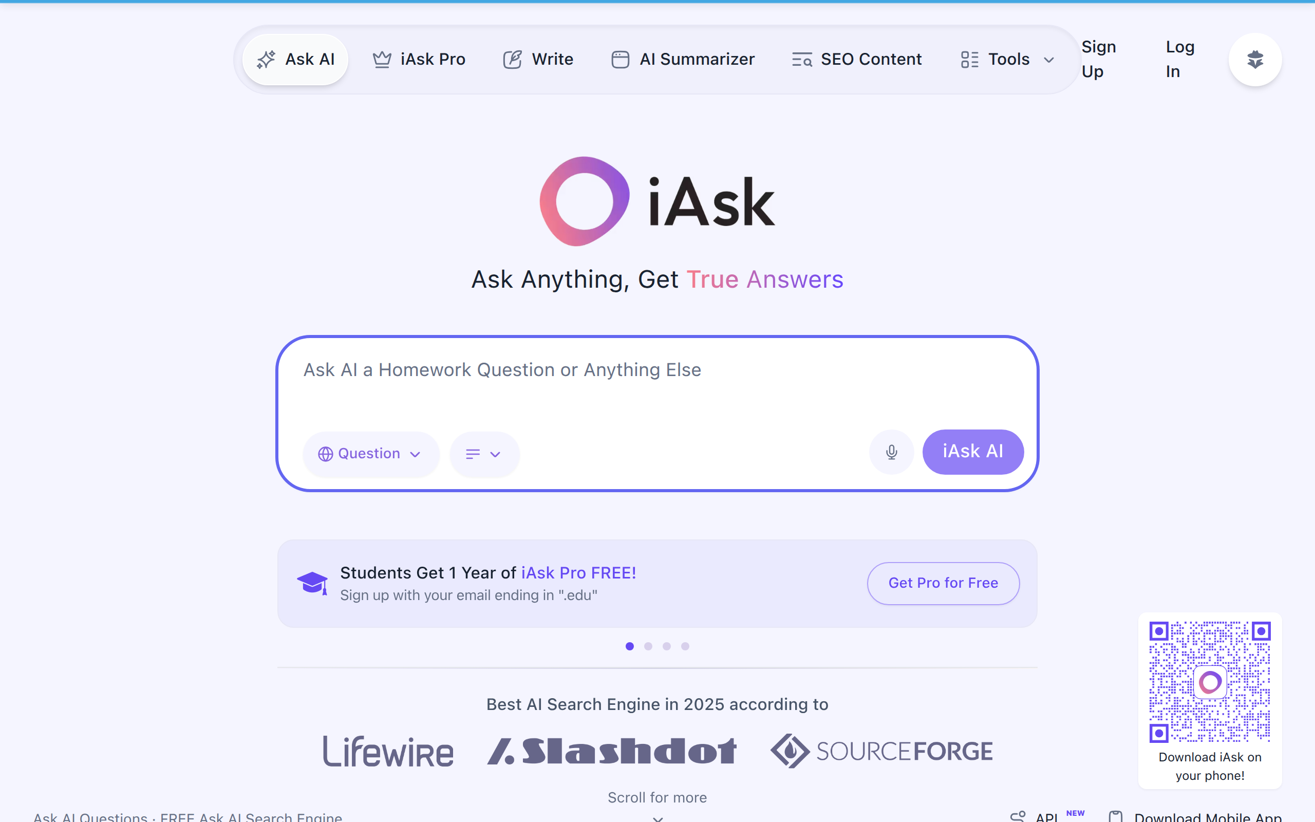iAsk AI