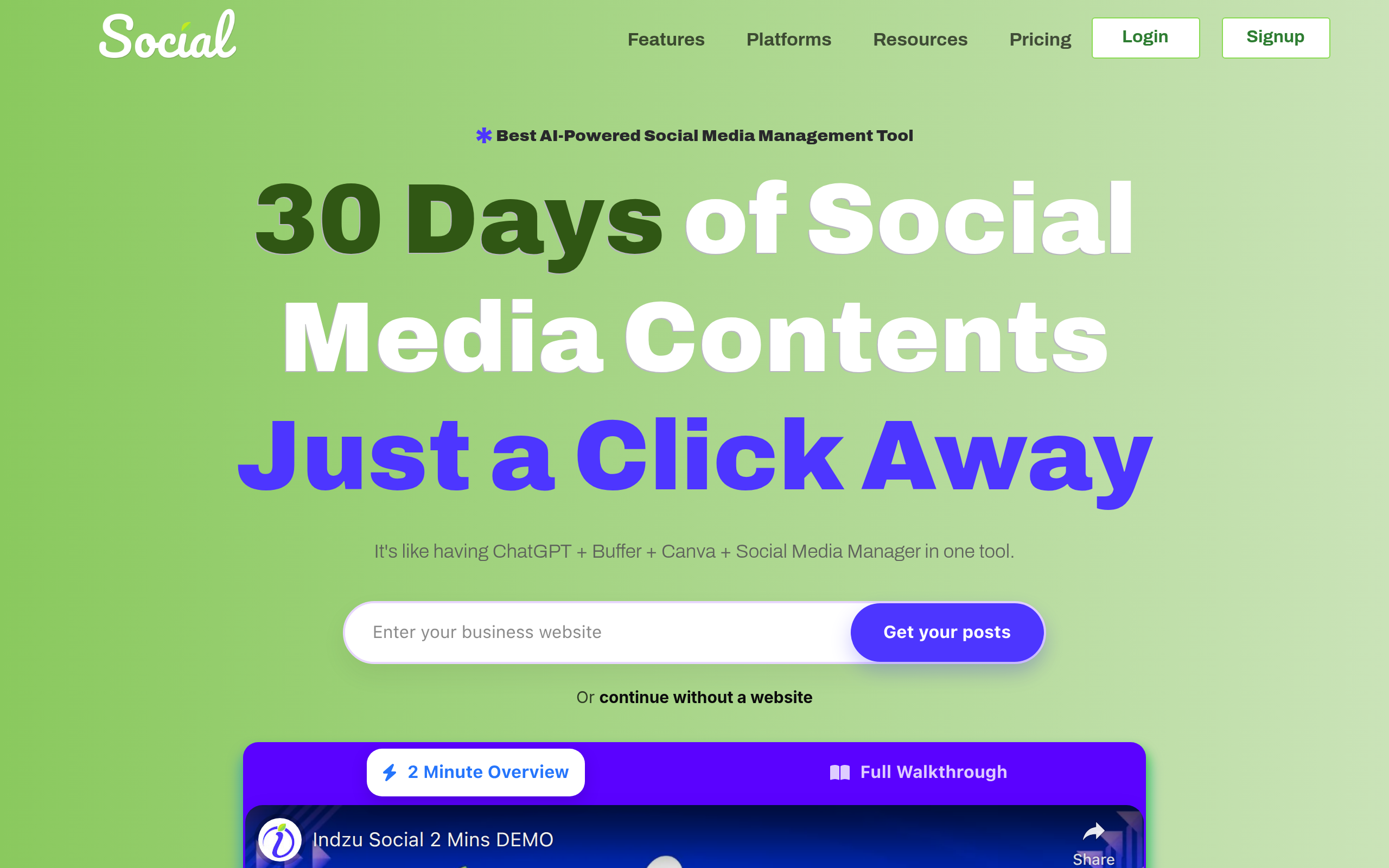 Indzu Social