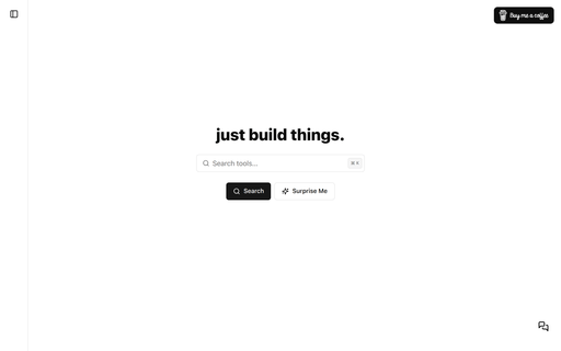 just build things