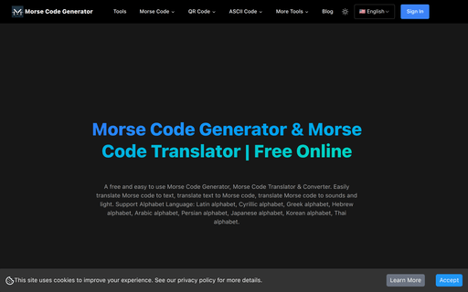 Morse Code Translato