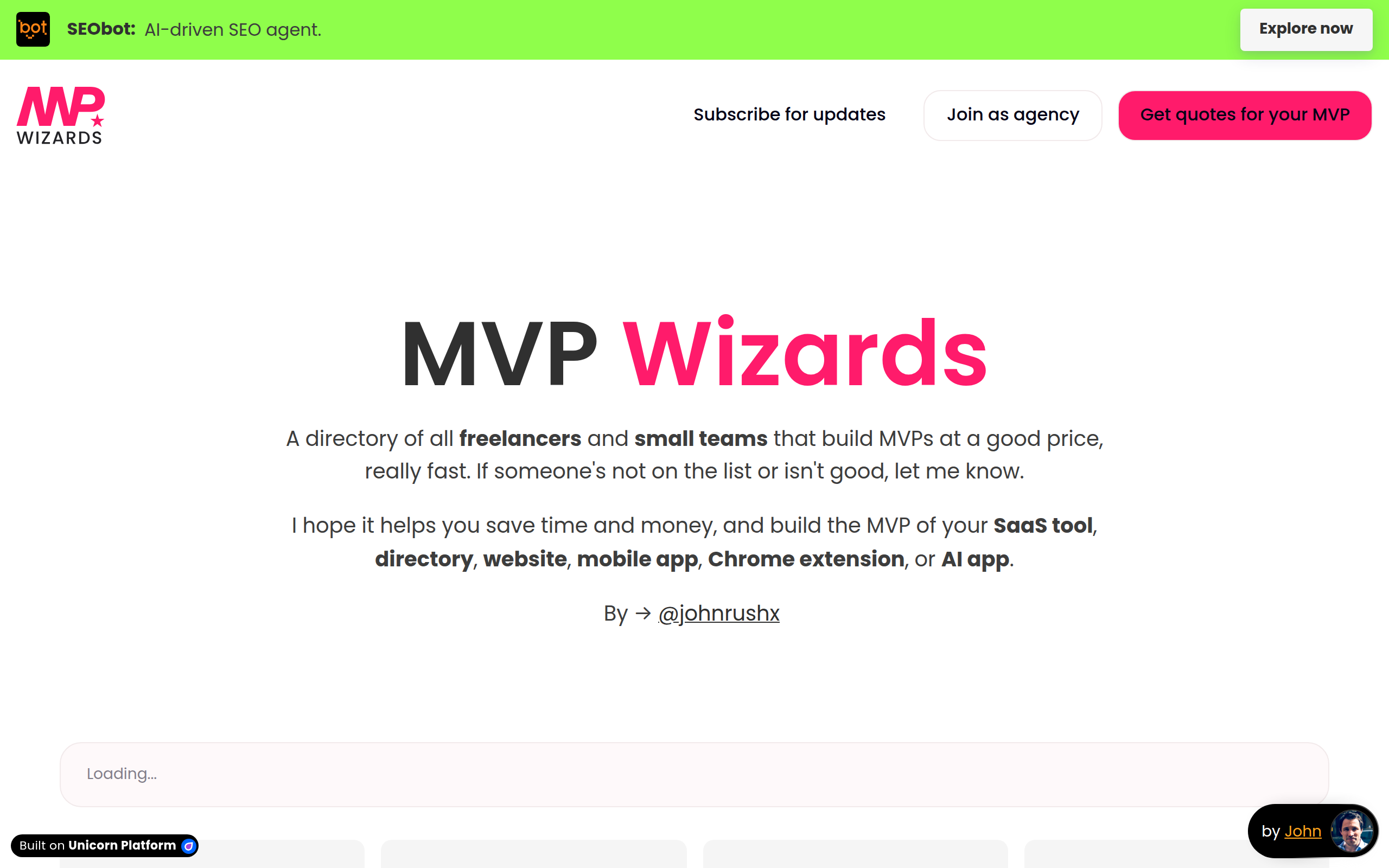 MVP Wizards