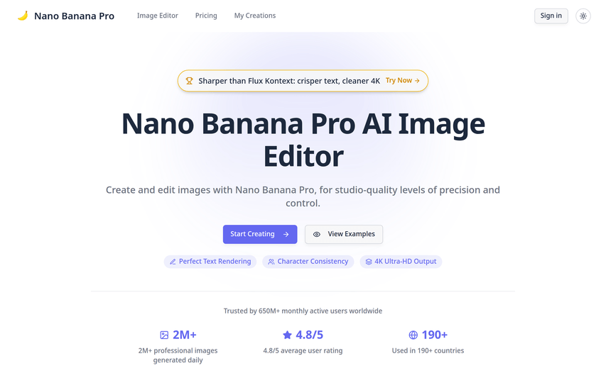   Nano Banana Pro Image Editor 