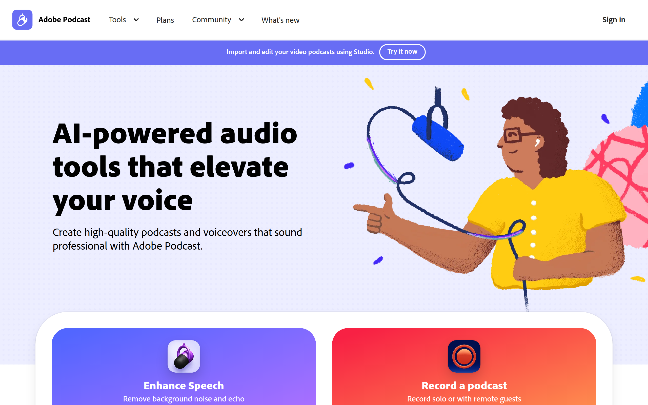 Adobe Podcast