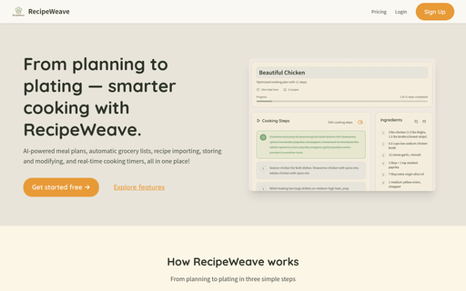 RecipeWeave