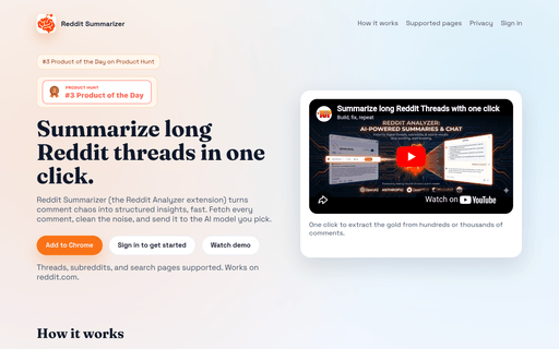 Reddit Post Summarizer