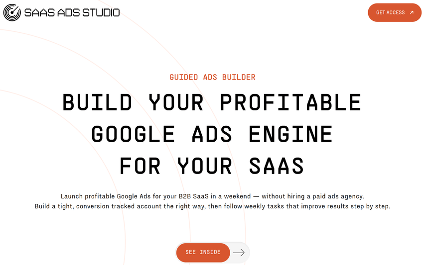 The SaaS Ads Studio
