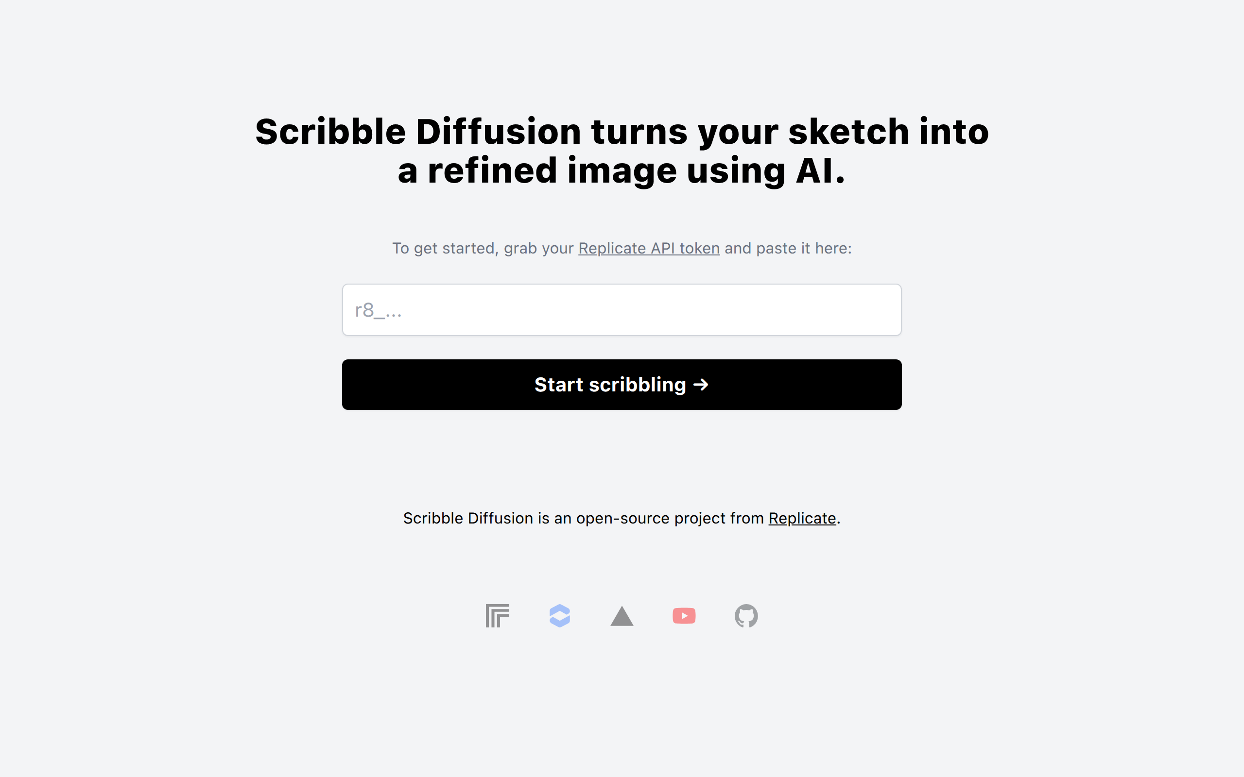 Scribble Diffusion