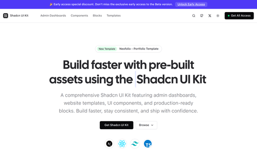 Shadcn UI Kit