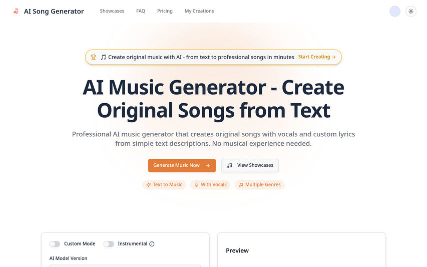 AI Song Generator