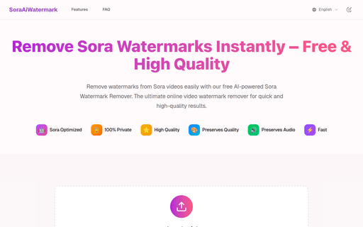 Sora AI Watermark Remover
