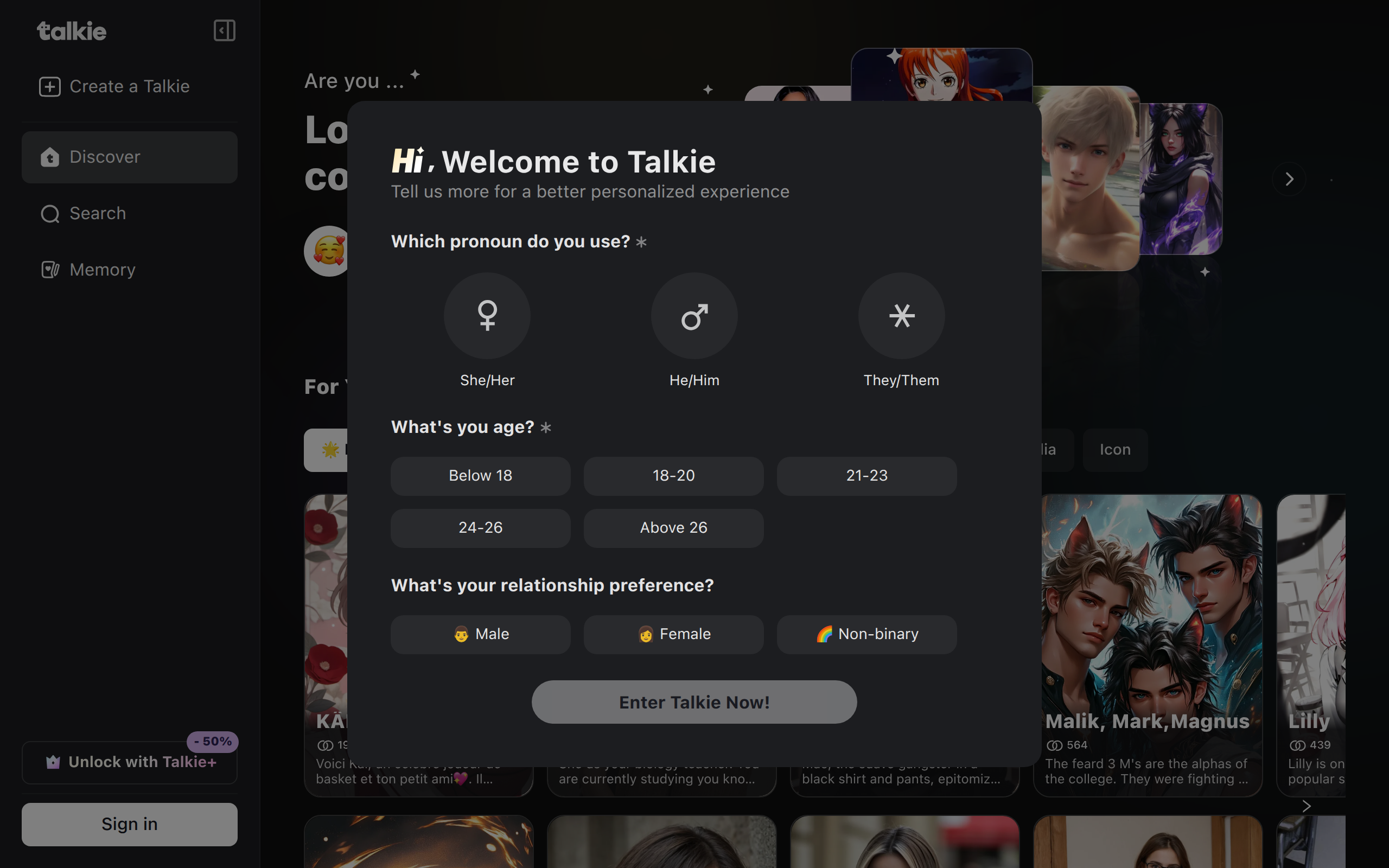 Talkie AI