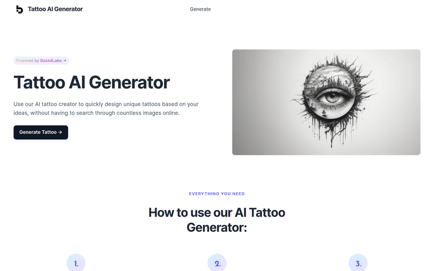 Tattoo AI Generator