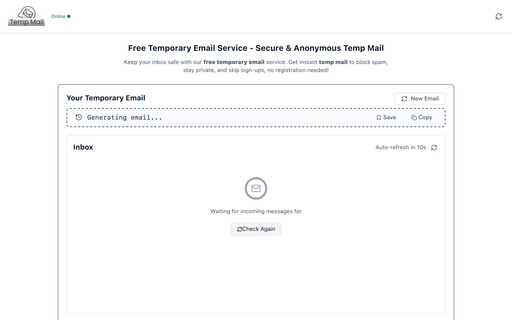 TempMail4U