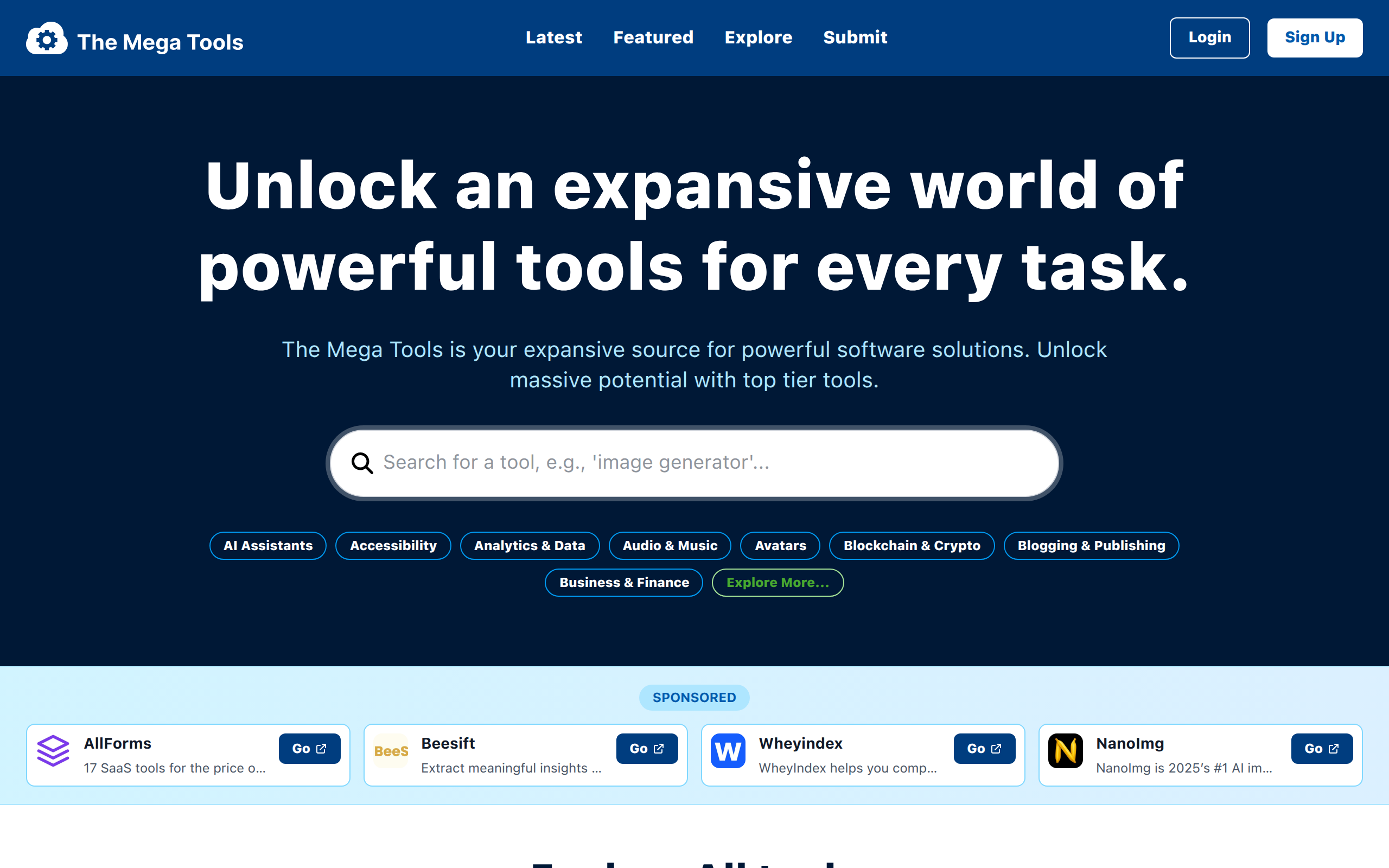 The Mega Tools