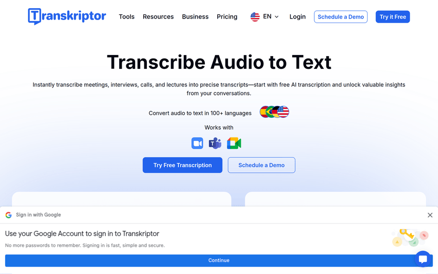 Transkriptor