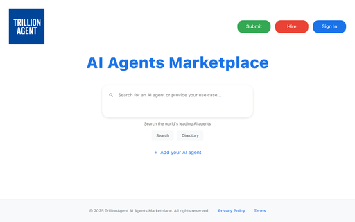 AI Agents Marketplace
