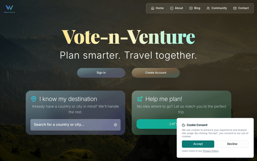 Vote-n-Venture