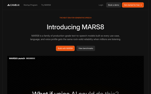 MARS8 Text to Speech AI Models