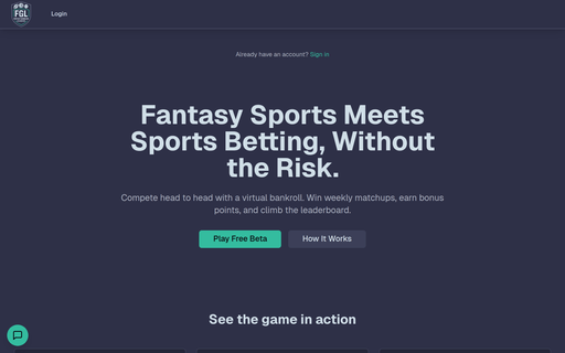 Fantasy Gambling League