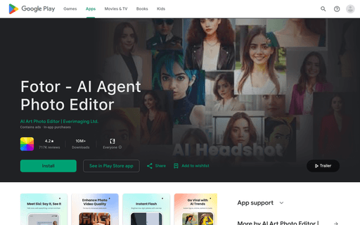 Fotor AI Banner Generator
